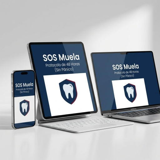 SOS Muela - Protocolo de 48 Horas (Sin Pánico) para Sobrevivir el Dolor Hasta el Dentista